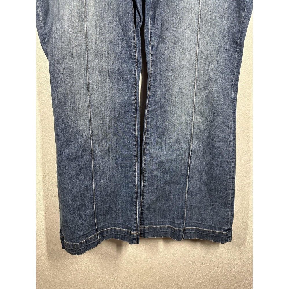 Kut From The Kloth Jeans Womens 22W Blue Ana High Rise Flare Stretch Denim - Picture 7 of 10